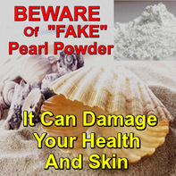 Beware Of Fake Pearl Powder