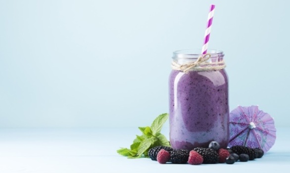 Blackberry Pearl Bliss Smoothie
