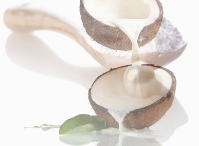 Coconut Milk And Pearl Image
