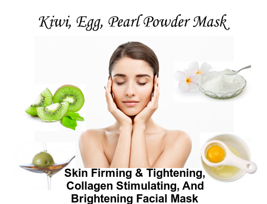 Pearl Powder Egg Mask